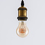 5W horizontale Spirallampe, 1800K, Amberglas Ø60 mm, dimmbar