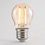 2,5W & 4,5W Filament-Lampe, 2000K, Amberglas Ø45 mm, dimmbar