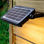 Solar-Außenwandleuchte Robo 5W mit Sensor - Schwarz