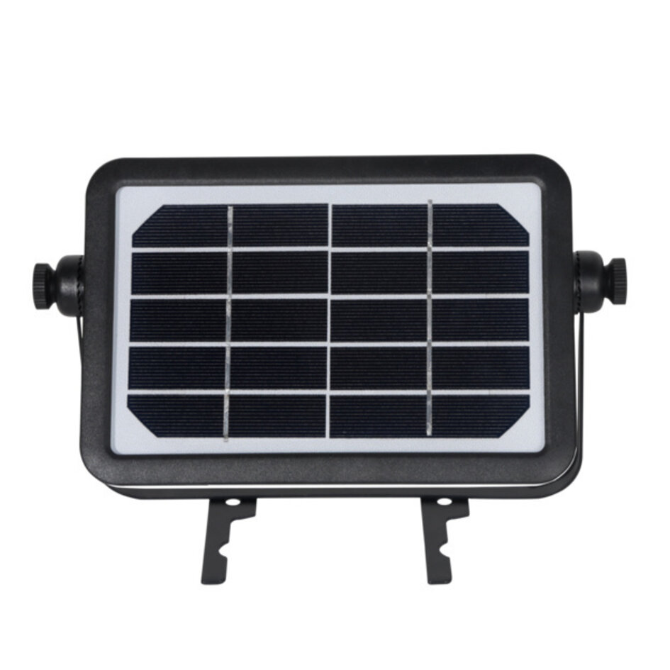 Solar-Außenwandleuchte Robo 5W mit Sensor - Schwarz