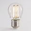 2,5W & 4,5W Filament-Lampe, 2700K, klares Glas Ø45 mm, dimmbar