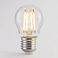 2,5W & 4,5W Filament-Lampe, 2700K, klares Glas Ø45 mm, dimmbar