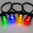 Komplettes Illu-Lichterketten-Set mit LED-Lampen in 4 Farben mit großer Abdeckung