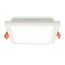 18 W LED-Downlight quadratisch - 220 x 220 mm