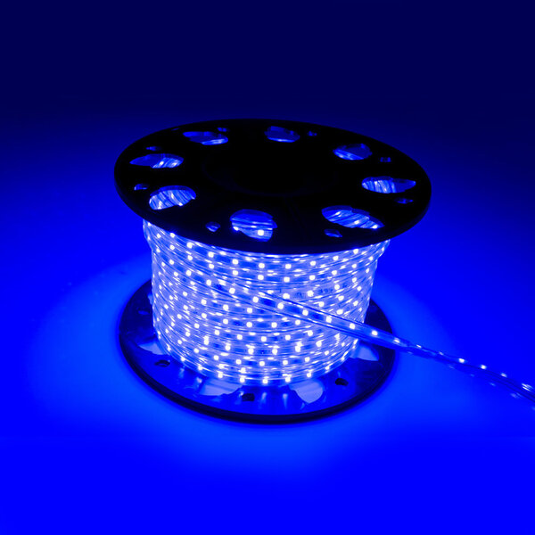 LED-Streifen für draußen in Blau