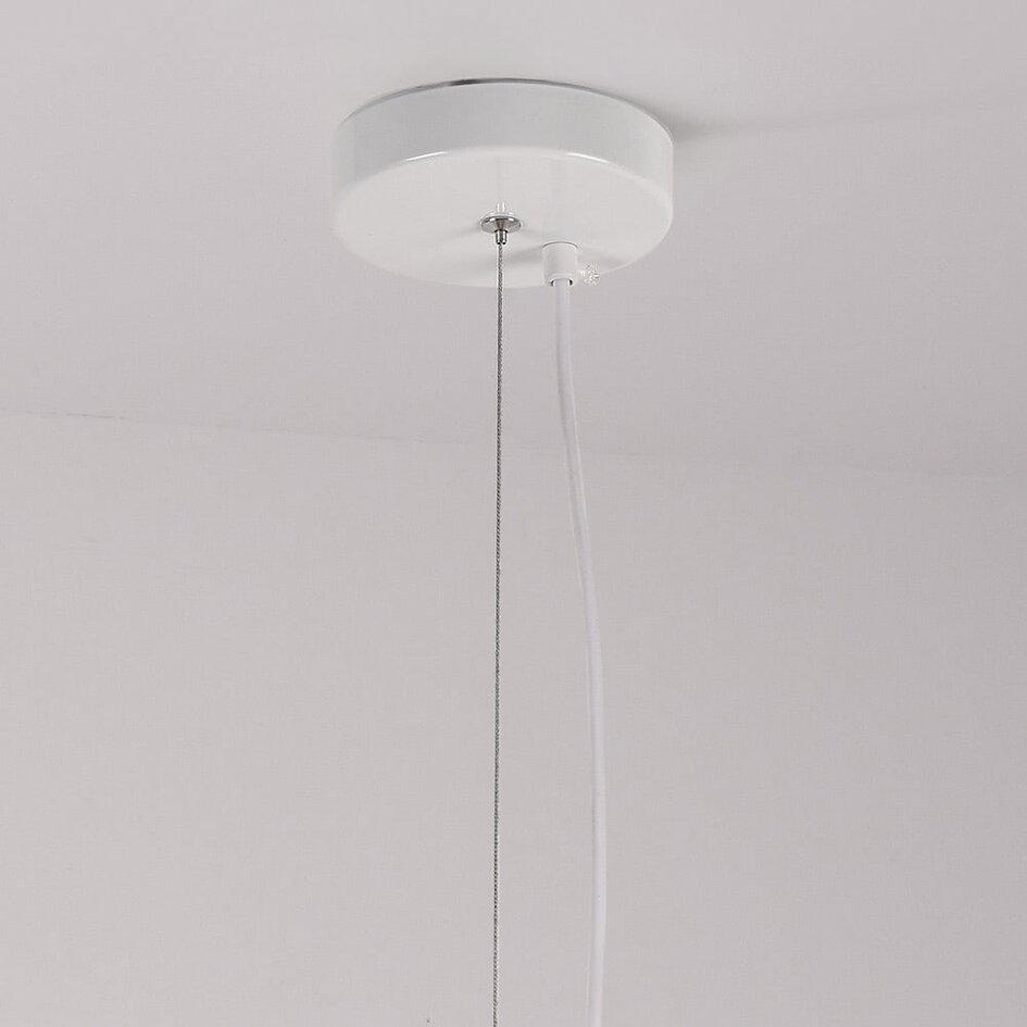 Wabi Sabi Hängelampe Yume mit sandbeiger Steinoptik - 60 x 50 cm