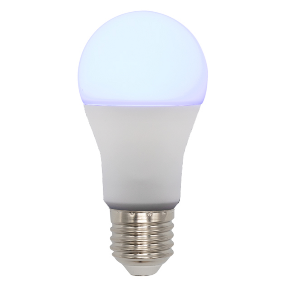 E27 intelligente dimmbare RGB und CCT LED-Glühbirne, 10W