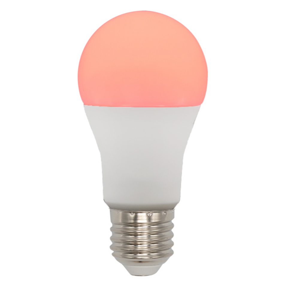 E27 intelligente dimmbare RGB und CCT LED-Glühbirne, 10W
