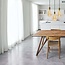 Goldenes Industrial-Schnurpendel inkl. 8,5W bis 10W XXL-Lampe, Amberglas, 2000K, Ø160 mm