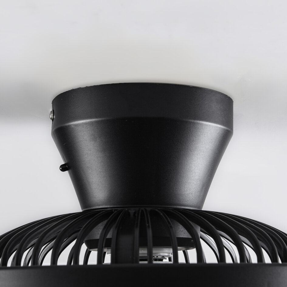 Dimmbarer Deckenventilator Gale inkl. Fernbedienung und einstellbarer Farbtemperatur