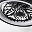 Deckenventilator mit dimmbaren LEDs und RGB-Funktion - Flow