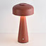 Aufladbare Pilz-Tischlampe Soma mit Touch-Dimmer und integrierter LED