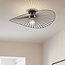Deckenlampe Cirque aus schwarzem Metall