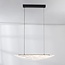 3-stufig dimmbare Design-Hängelampe Flectra mit Marmormuster - Schwarz
