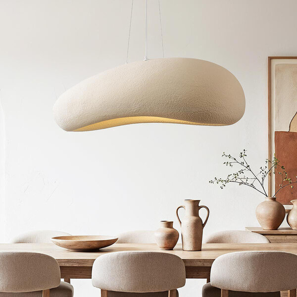 Wabi Sabi Hängelampe Numa 105 x 33 cm - Sandbeige