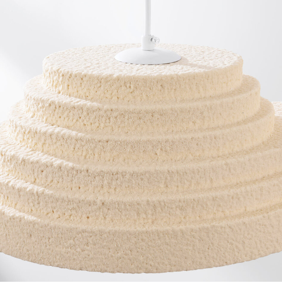 Wabi Sabi Hängeleuchte Jumo mit 2 Lichtpunkten - Sandbeige