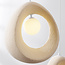 Wabi Sabi Hängelampe Yoru mit 3 Lichtquellen inkl. G9 Leuchtmittel - Sandbeige