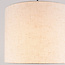 Stehlampe Hygge mit Leinenschirm - schwarz