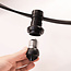 Schwarze E27-Abdeckkappe für Illu-Lichterketten
