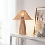 Tischlampe Naito Boho aus geflochtenem Seil