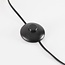 Stehlampe Pieta mit 3 schwenkbaren Spots und Milchglas