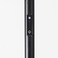 Bogenlampe Talto in Mattschwarz mit integrierter LED und Touch-Schalter