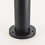 Sockelleuchte Corten - 90 cm Schwarz mit integrierter LED