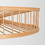 Design-Pendelleuchte Solara - offenes Bambusdesign