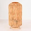 Tischlampe Arena aus Raffia-Papier - beige