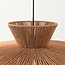 Pendelleuchte Ikera Ø60 cm - naturfarben geflochten