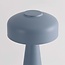 Aufladbare Pilz-Tischlampe Soma mit Touch-Dimmer und einstellbarer Farbtemperatur - Hellblau