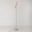 Stehlampe Zhan mit 3 schwenkbaren Spots mit integrierter LED und Touch-Dimmer