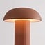 Kabellose Tischlampe Noma mit dimmbaren und einstellbaren Licht - Mokka
