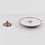 Aufladbare Wandlampe Ariso in Taupe mit Touch-Dimmer und einstellbarer Lichtfarbe