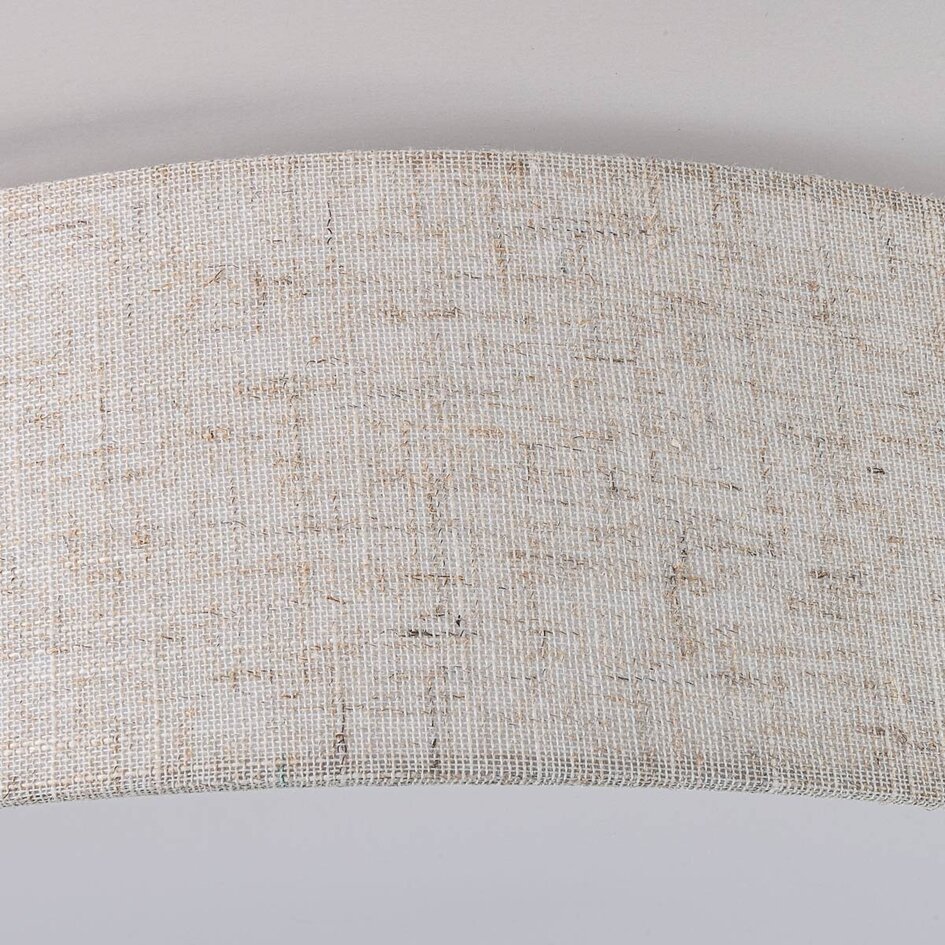 Deckenleuchte Avani - Leinenschirm mit Diffusor