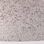 Wabi-Sabi-Deckenleuchte Zenro - weißes Terrazzo mit Roségold-Detail