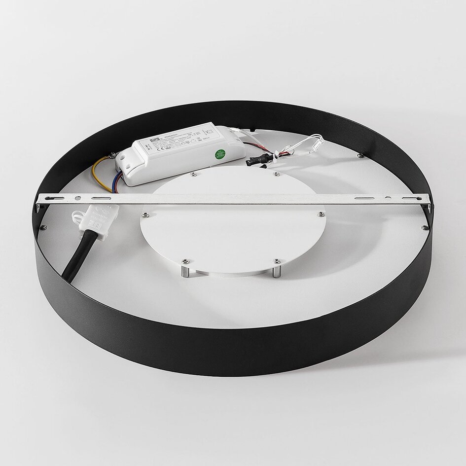 Deckenleuchte Phobos 3-stufig dimmbar LED - schwarz und beige