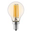 E14 Filamentlampe LED 3-stufig dimmbar Amberglas 5,5 Watt