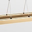 Hängelampe Lilia - Schwarz und Gold mit 3-stufig dimmbarer LED