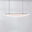 Design Hängelampe Flectra mit 3-stufig dimmbaren LEDs und Rastermuster - Schwarz