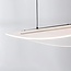 Design Hängelampe Flectra mit 3-stufig dimmbaren LEDs und Rastermuster - Schwarz
