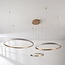 Designer-Pendelleuchte Seluna mit drei 3-stufig dimmbaren Ringen