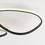 Design-Deckenlampe Mirana in Schwarz, 3-stufig dimmbar