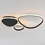 Design-Deckenlampe Mirana in Schwarz, 3-stufig dimmbar