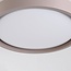 Deckenlampe Ricardo in Taupe mit integrierter LED, 3-stufig dimmbar