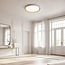 LED-Deckenleuchte Ricardo 3-stufig dimmbar Ø41 cm - taupe