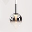 3-flammige Pendelleuchte Drop mit Rauchglas und integrierter LED, 3-stufig dimmbar