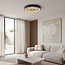 Deckenlampe Deimos 3-stufig dimmbare LED in Schwarz und Beige