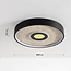 Deckenlampe Deimos 3-stufig dimmbare LED in Schwarz und Beige