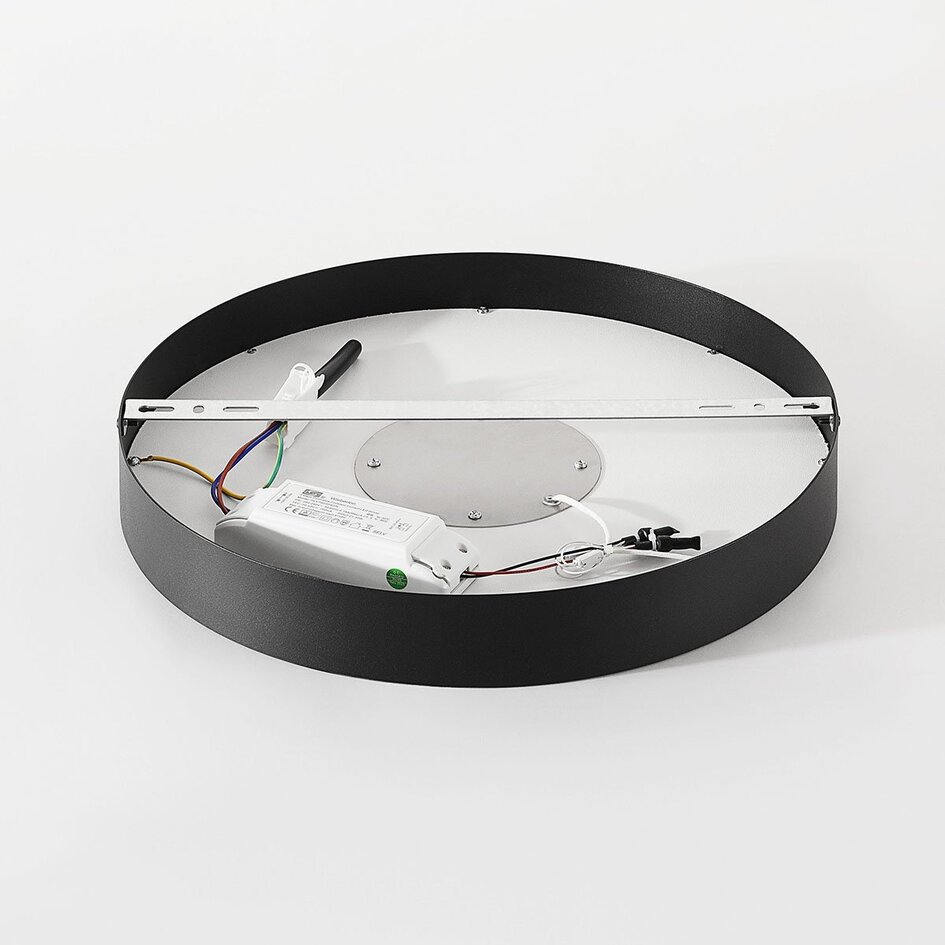 Deckenlampe Deimos 3-stufig dimmbare LED in Schwarz und Beige
